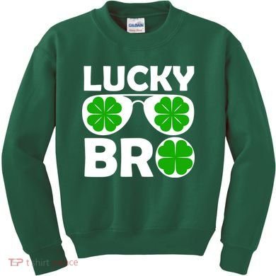 Lucky Irish Bro Kids Sweatshirt