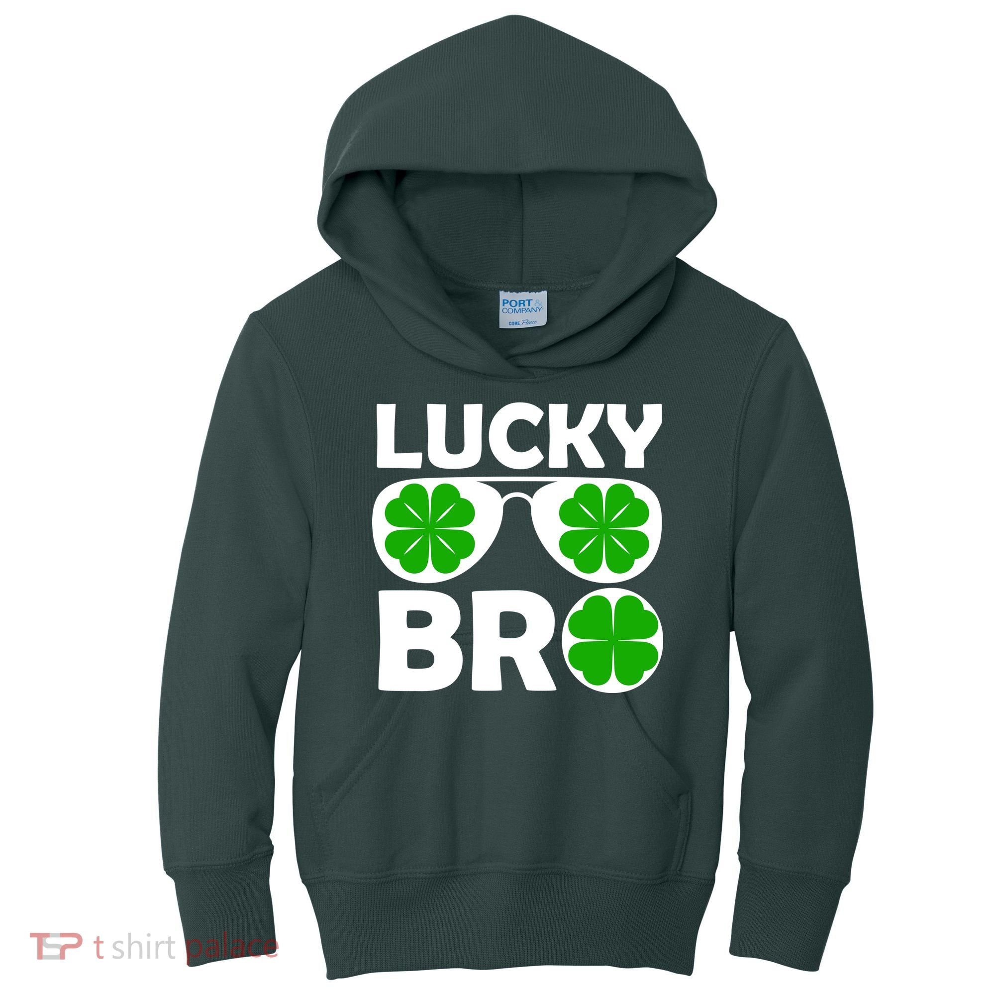 Lucky Irish Bro Kids Hoodie