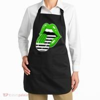 Lucky Irish Lips USA American Flag Apron thumb 2