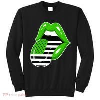 Lucky Irish Lips USA American Flag Sweatshirt thumb 0