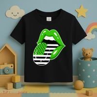 Lucky Irish Lips USA American Flag Toddler T-Shirt thumb 3