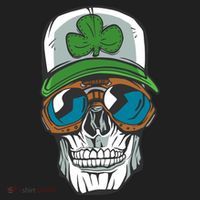 Lucky Irish Skull Women's Sweatshirt thumb 2