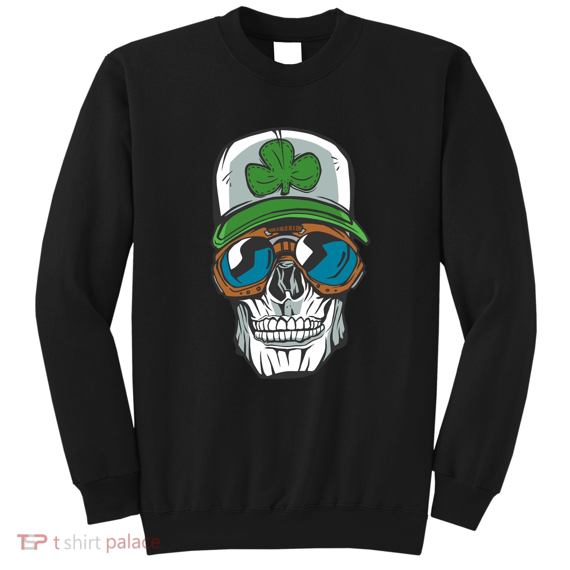 Lucky Irish Skull Sweatshirt