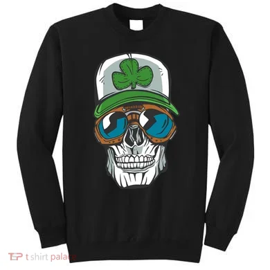 Lucky Irish Skull Sweatshirt