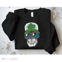 Lucky Irish Skull Sweatshirt thumb 2