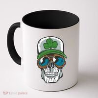 Lucky Irish Skull Coffee Mug thumb 0