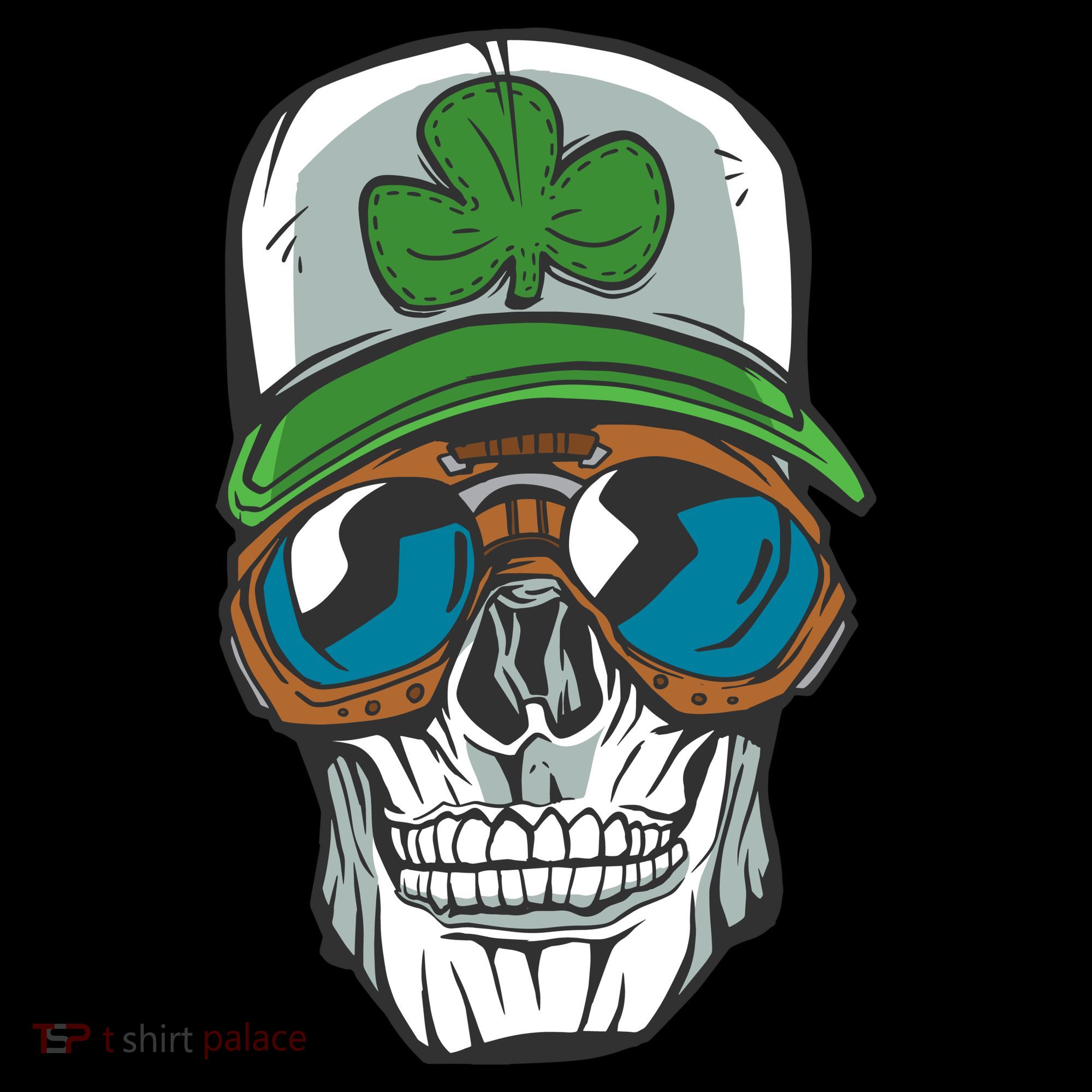 Lucky Irish Skull Coffee Mug