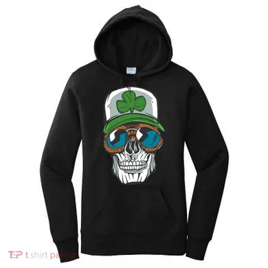 Lucky Irish Skull Women's Hoodie
