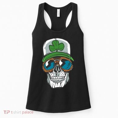 Lucky Irish Skull Women's Tank Top