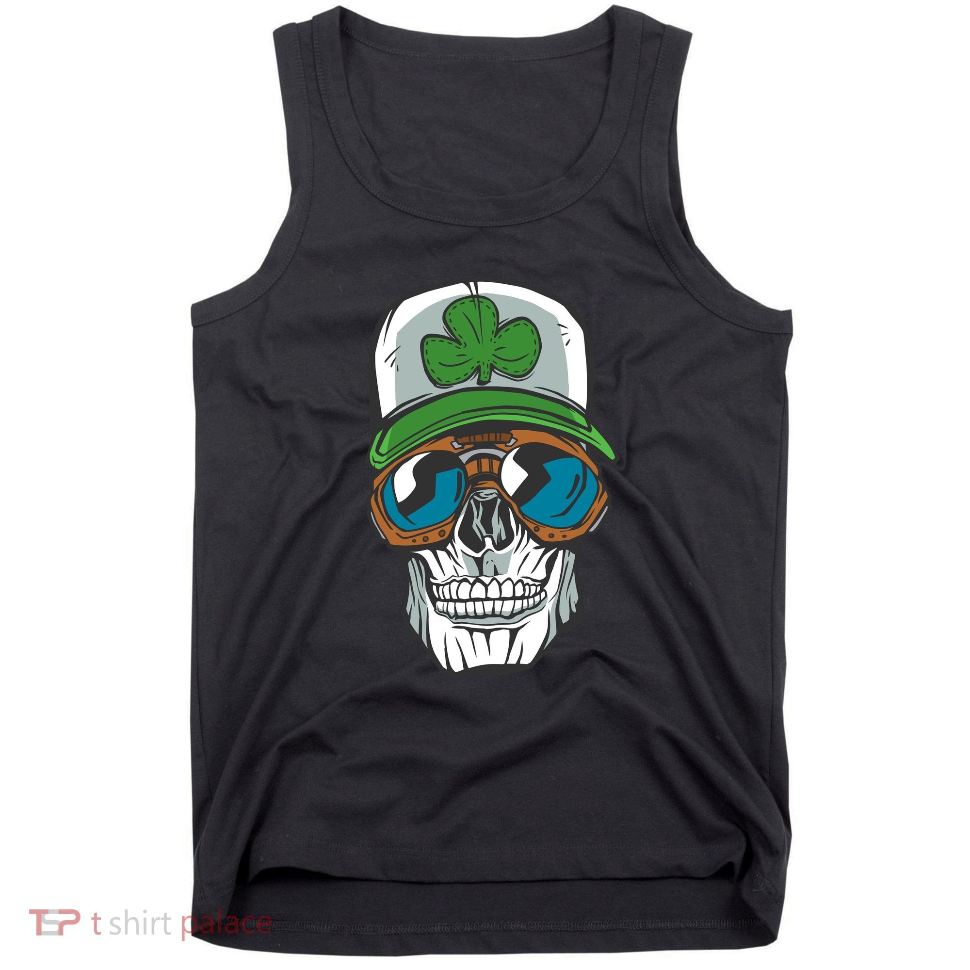 Lucky Irish Skull Tank Top