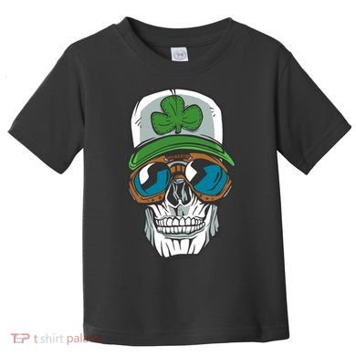 Lucky Irish Skull Toddler T-Shirt