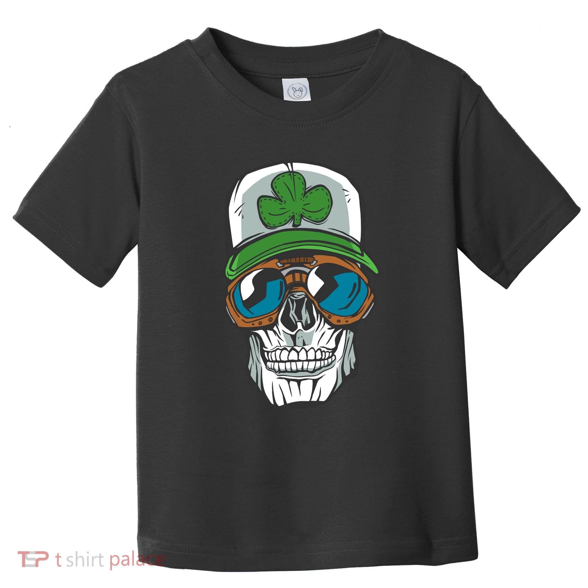 Lucky Irish Skull Toddler T-Shirt