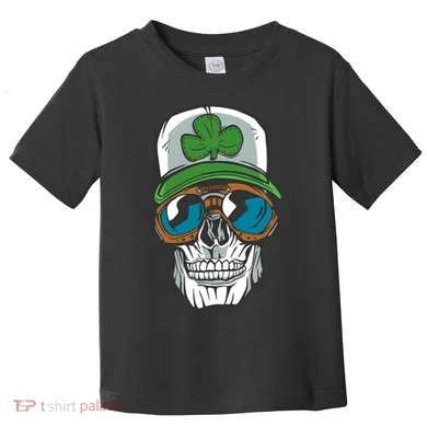 Lucky Irish Skull Toddler T-Shirt