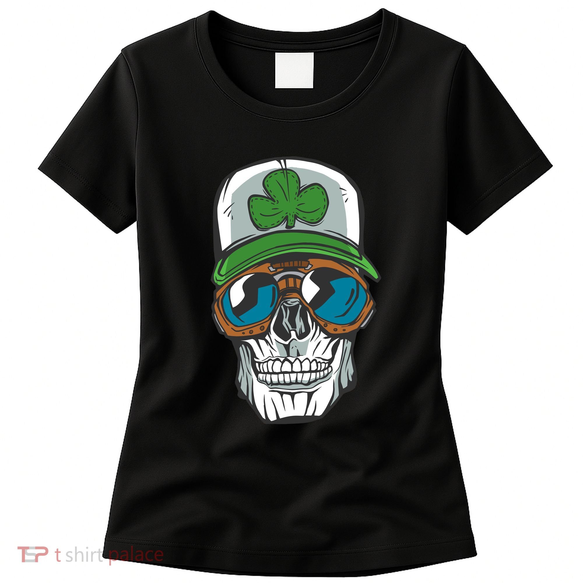 Lucky Irish Skull Women's T-Shirt