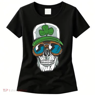 Lucky Irish Skull Women's T-Shirt