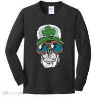 Lucky Irish Skull Kids Long Sleeve Shirt thumb 0