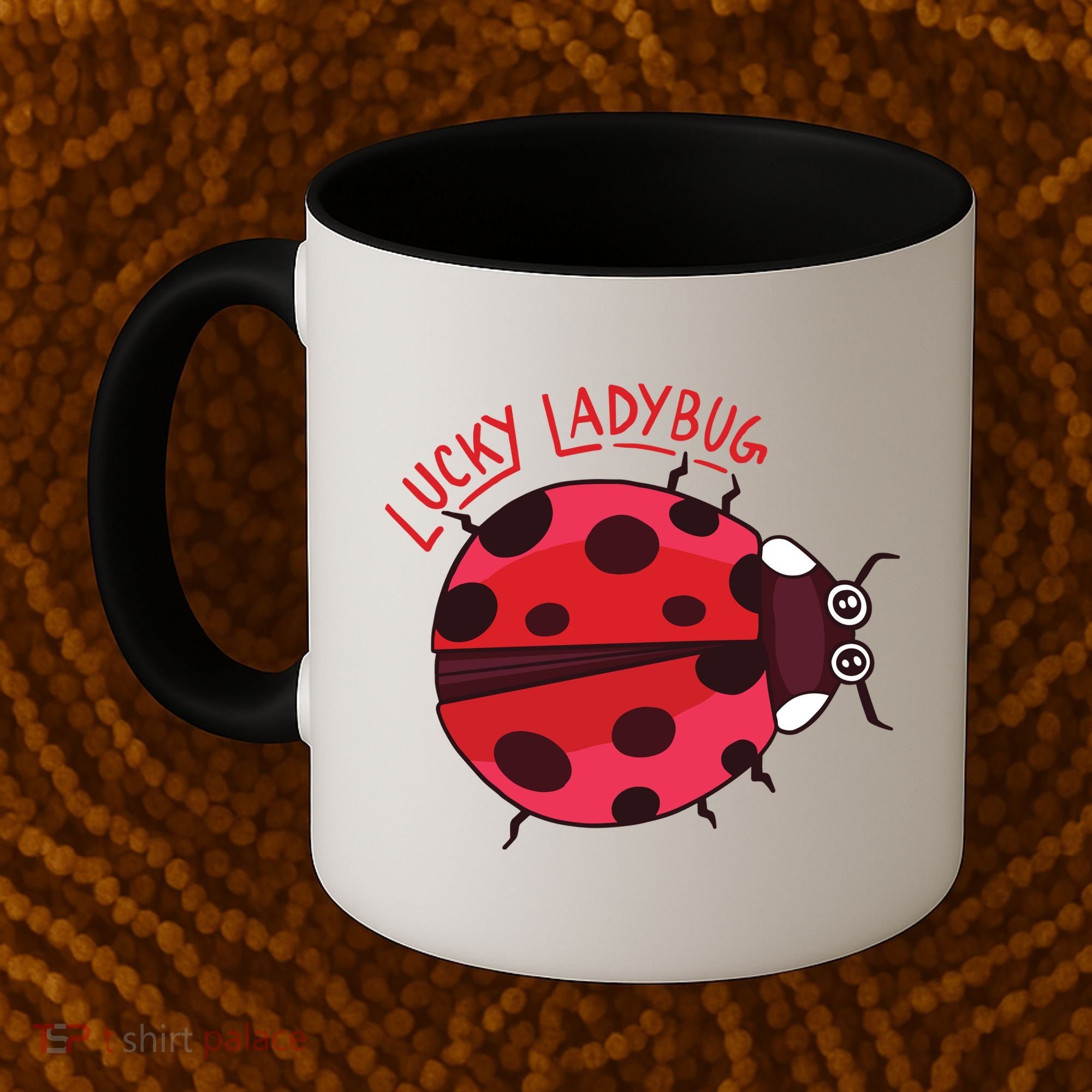 Lucky Ladybug Coffee Mug
