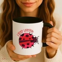 Lucky Ladybug Coffee Mug thumb 3