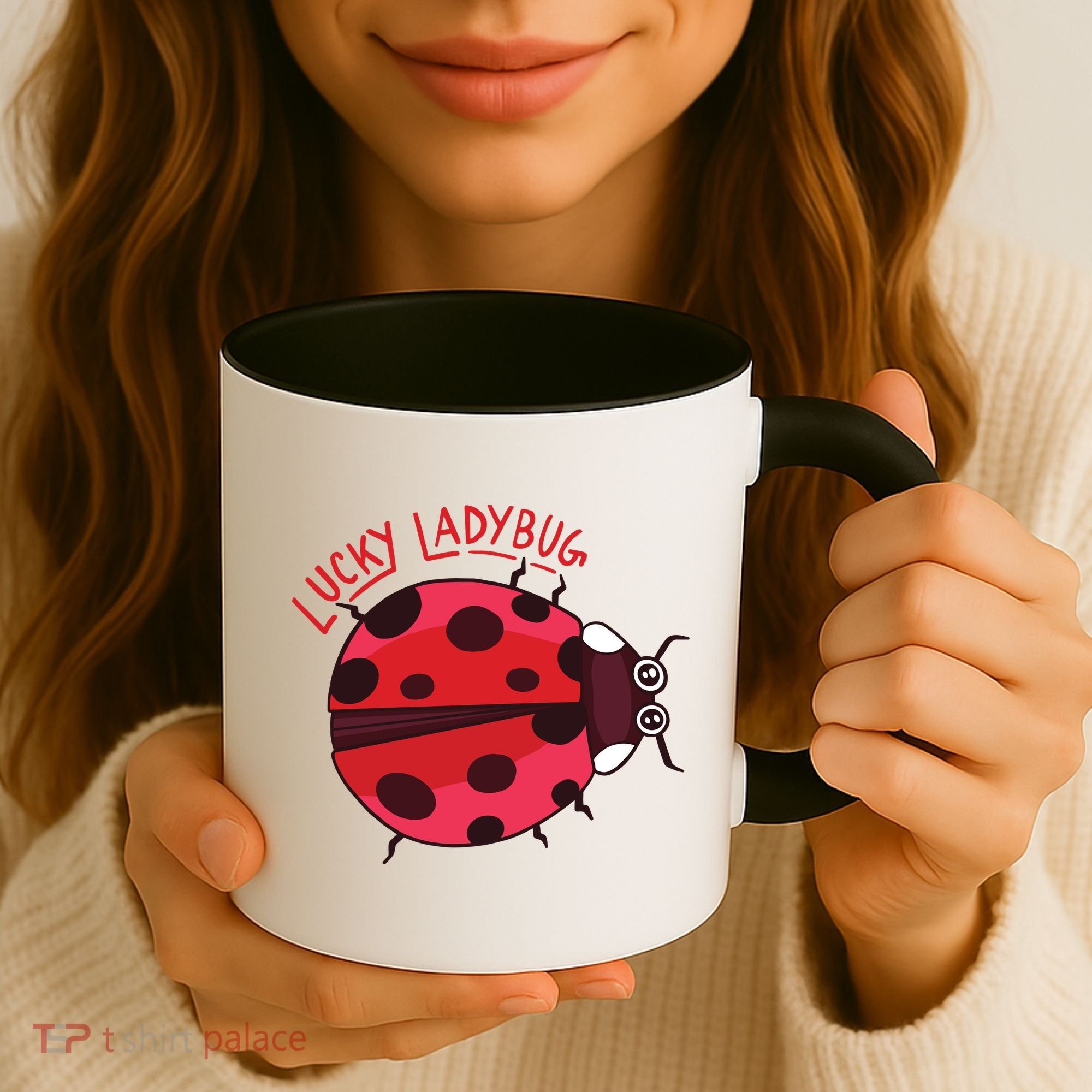 Lucky Ladybug Coffee Mug