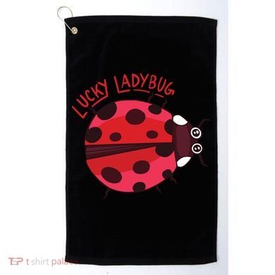 Lucky Ladybug Golf Towel