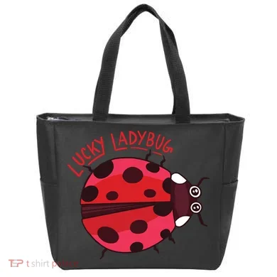 Lucky Ladybug Tote Bag