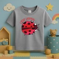 Lucky Ladybug Toddler T-Shirt thumb 3