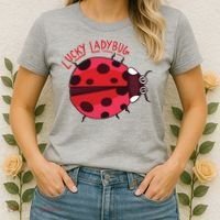 Lucky Ladybug Women's T-Shirt thumb 2
