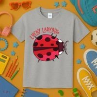 Lucky Ladybug Kids T-Shirt thumb 3