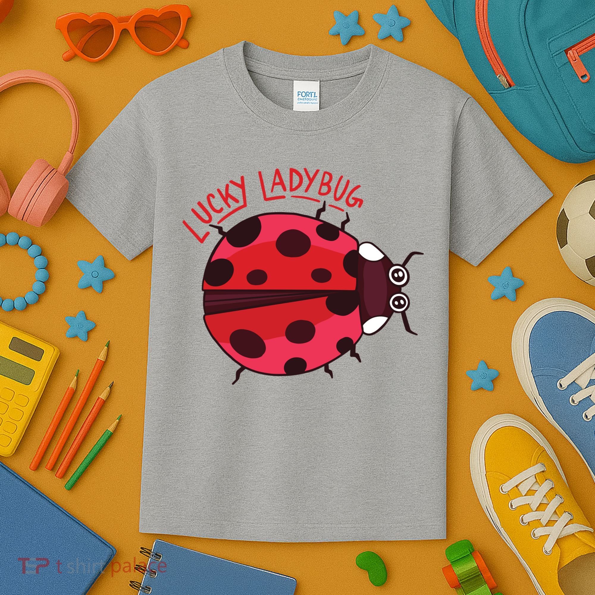 Lucky Ladybug Kids T-Shirt