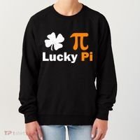 Lucky Pi St. Patrick's Day Clover Women's Sweatshirt thumb 0