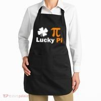 Lucky Pi St. Patrick's Day Clover Apron thumb 2