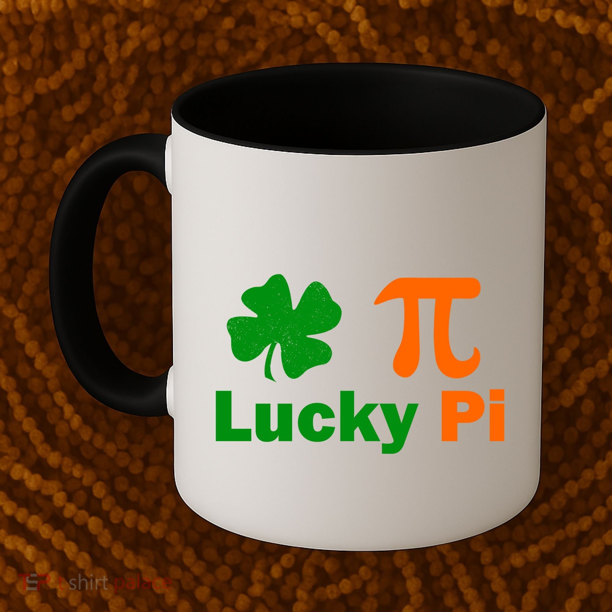 Lucky Pi St. Patrick's Day Clover Coffee Mug