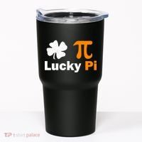 Lucky Pi St. Patrick's Day Clover Tumbler thumb 0