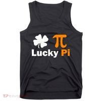 Lucky Pi St. Patrick's Day Clover Tank Top thumb 0