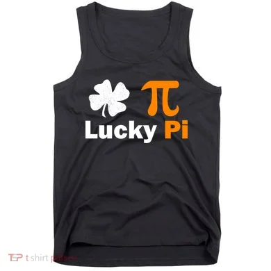 Lucky Pi St. Patrick's Day Clover Tank Top