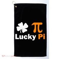 Lucky Pi St. Patrick's Day Clover Golf Towel thumb 0