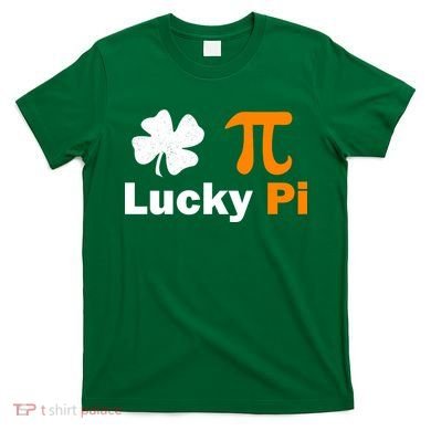 Lucky Pi St. Patrick's Day Clover T-Shirt