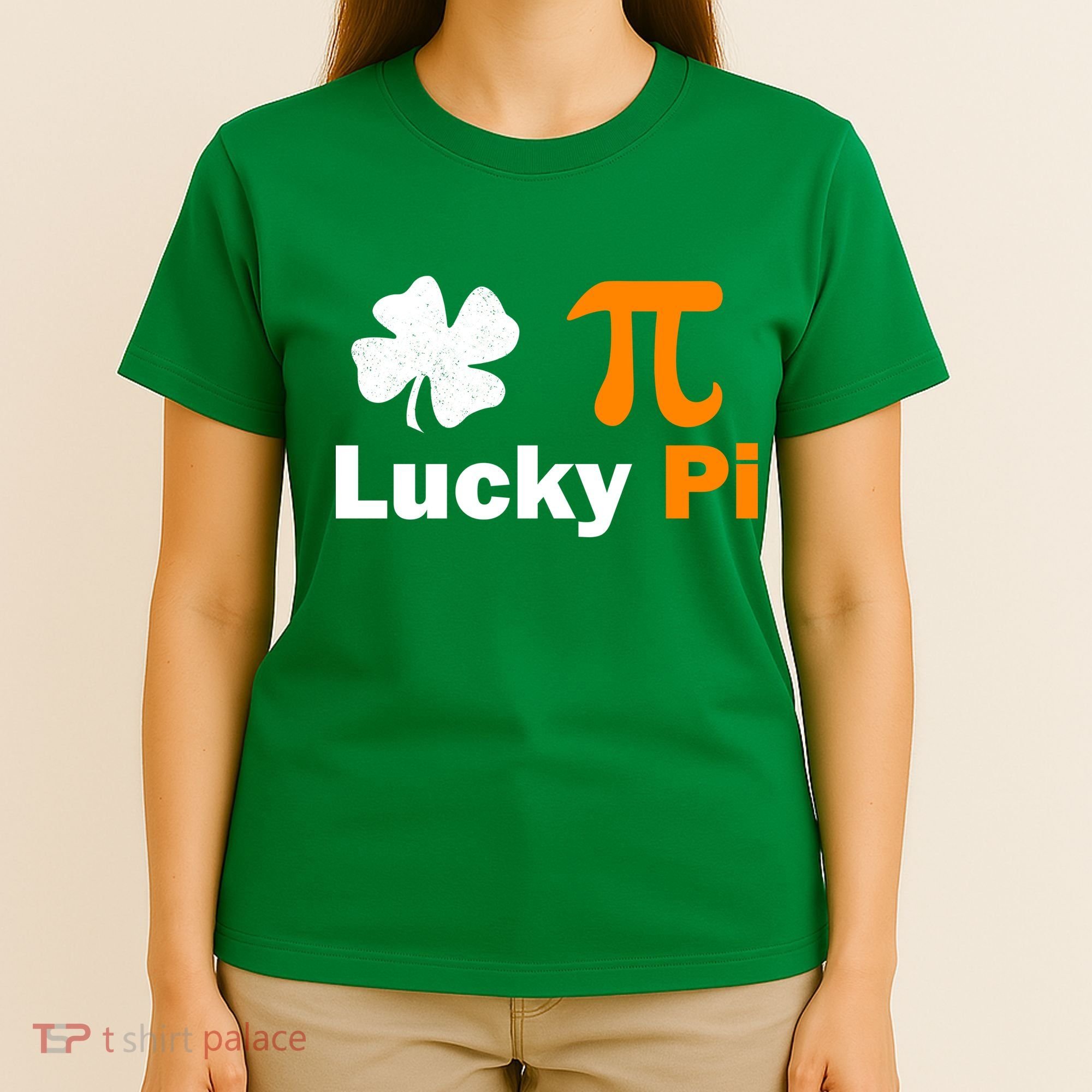 Lucky Pi St. Patrick's Day Clover T-Shirt