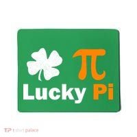 Lucky Pi St. Patrick's Day Clover Mousepad thumb 0