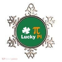 Lucky Pi St. Patrick's Day Clover Ornament thumb 0