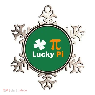 Lucky Pi St. Patrick's Day Clover Ornament