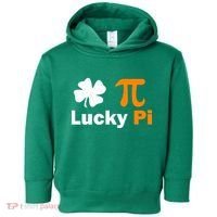 Lucky Pi St. Patrick's Day Clover Toddler Hoodie thumb 0
