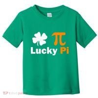 Lucky Pi St. Patrick's Day Clover Toddler T-Shirt thumb 0