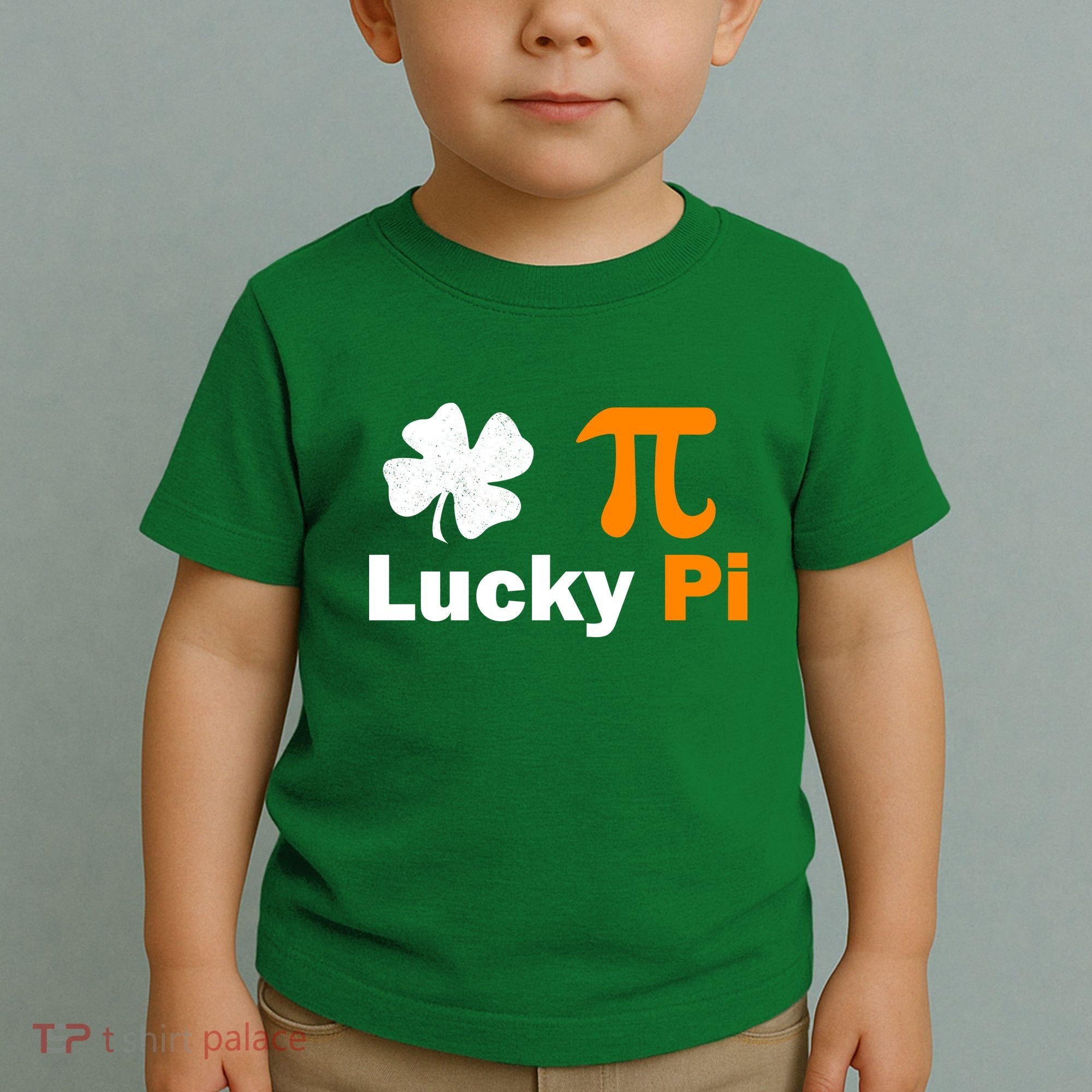 Lucky Pi St. Patrick's Day Clover Toddler T-Shirt