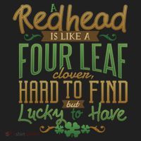 Lucky Redhead Four Leaf Clover Tumbler thumb 3