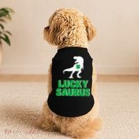 Lucky Saurus Dinosaur  Doggie Tank thumb 2