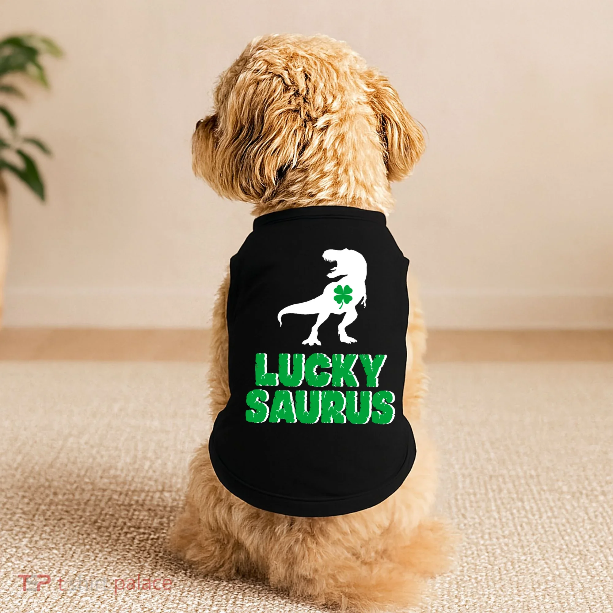 Lucky Saurus Dinosaur  Doggie Tank