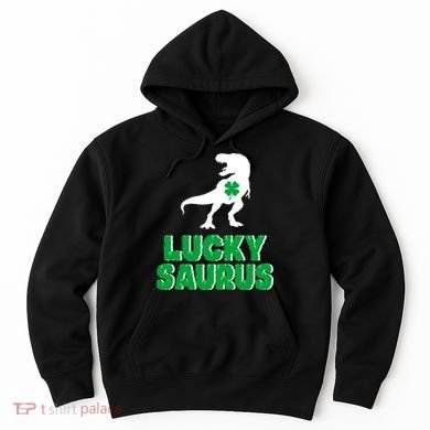 Lucky Saurus Dinosaur  Hoodie