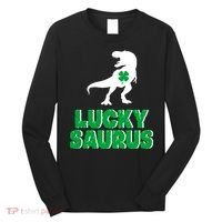 Lucky Saurus Dinosaur  Long Sleeve Shirt thumb 0