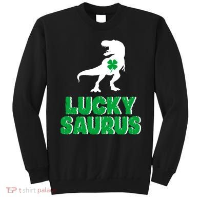 Lucky Saurus Dinosaur  Sweatshirt